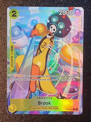 One Piece ST29-011 Brook (Full Art) (Alternate Art) MINT