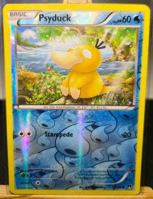 Psyduck 16/122 Breakpoint Reverse Holo  POKEMON ENGLISCH VINTAGE