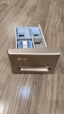 LG Washer Soap Dispenser Drawer OEM Replacement – Detergent Fabric Softener Tray