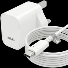 For Apple Mac Pro 2019 2023 30W USB-C Port Adapter Fast Charge Charger + Cable