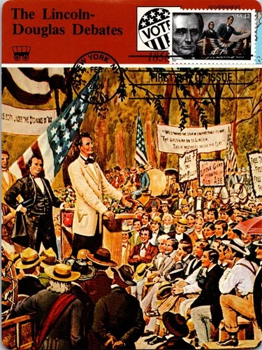 Dr Jim Stamps Maximum Card Abraham Lincoln 42C Fdc