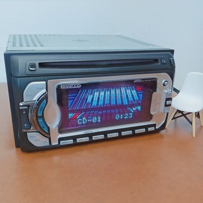 Kenwood DPX-5025M 2DIN Car Audio CD MD Receiver DSP 25thAnniv Used