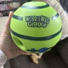 KKBD 2.75" Wobble Wag Giggle Dog Ball Interactive Pet Toy Fun Sounds