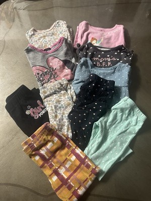 Lot Of 10 Mix Girls 2T Clothing Assorted Brands