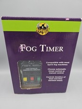 Spirit Halloween Fog Timer For Fog Machine With Box