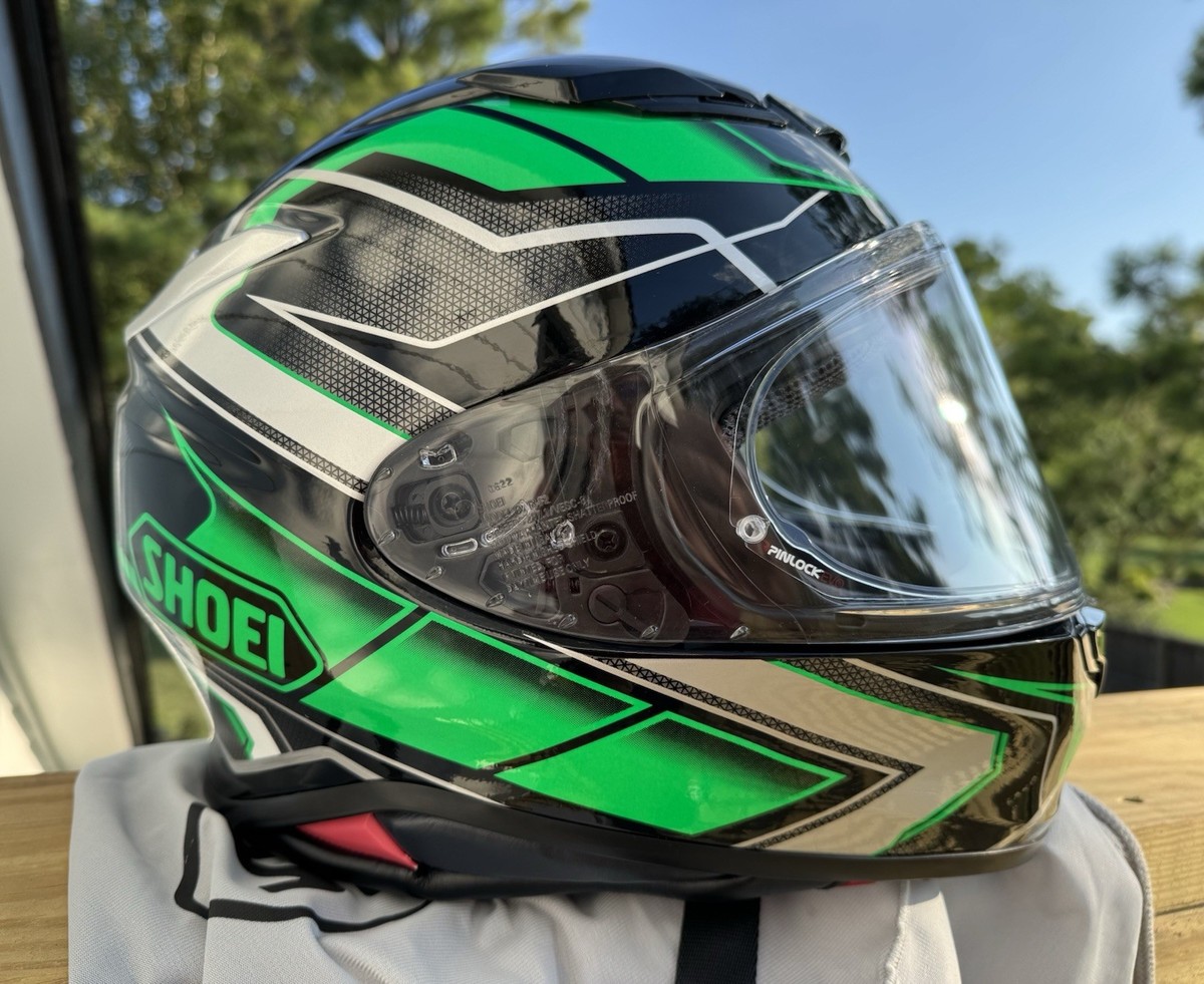 Shoei RF-1400 Prologue Z-8 Helmet TC-4 Black/Green XL | eBay Shoei RF-1400 Prologue Z-8 Helmet TC-4 Black/Green XL | eBay