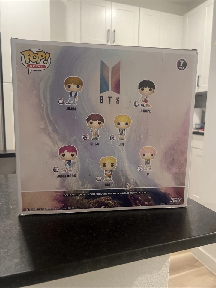 Funko Pop! Vinyl: BTS - BTS (7-Pack) - Barnes and Noble (Exclusive) - Image 2 of 4
