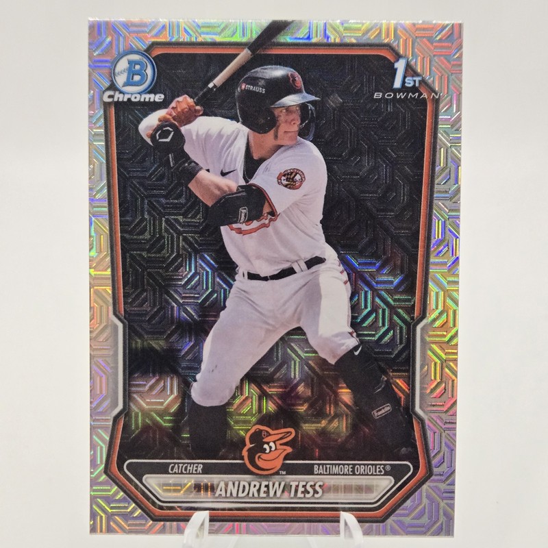 2026 Bowman Chrome  Andrew Tess 1st Bowman Mojo Refractor #BCP-90 Orioles