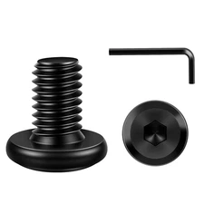 M6 X 12Mm Flat Head Socket Cap Screws Bolts 20Pcs, Carbon Steel M6 Furniture Bol