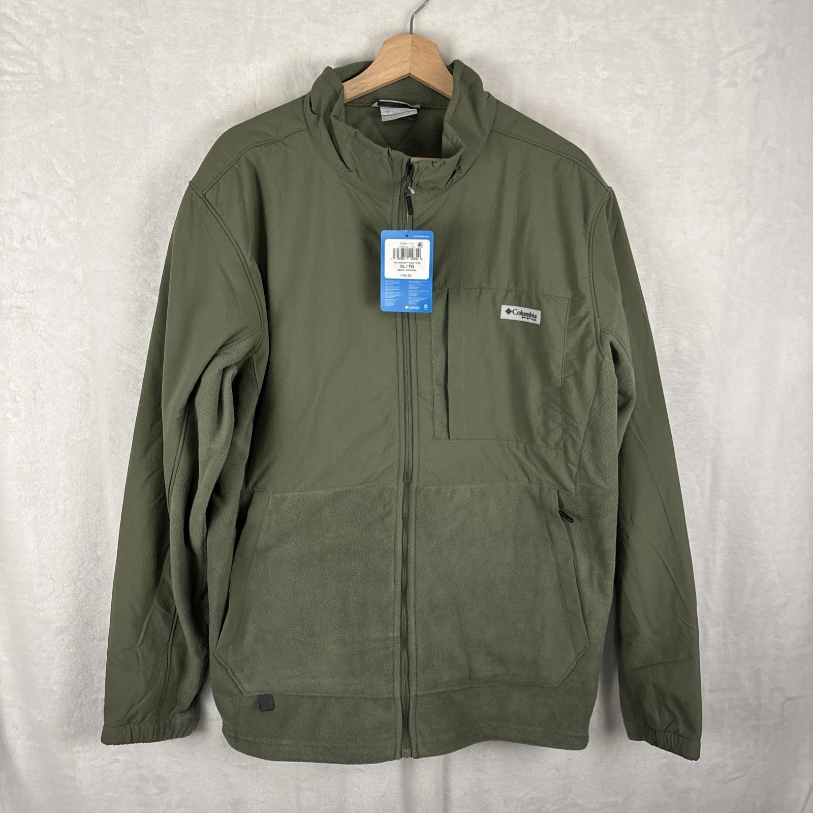 Columbia PFG Uncharted Fleece Full Zip Jacket Size XL Cypress Fishing NWT
Opens in a new window or t