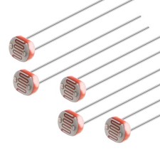 5pcs Photoresistor Kit 5mm for DIY and Experiments 5537 GL5537