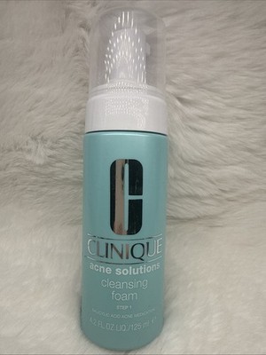 Clinique Acne Solutions Anti-Blemish Cleansing Foam 125ml / 4.2fl.oz - New