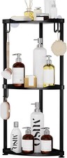 Corner Shower Caddy Standing 3 Tier Stainless Steel Shower Organizer Stand Large