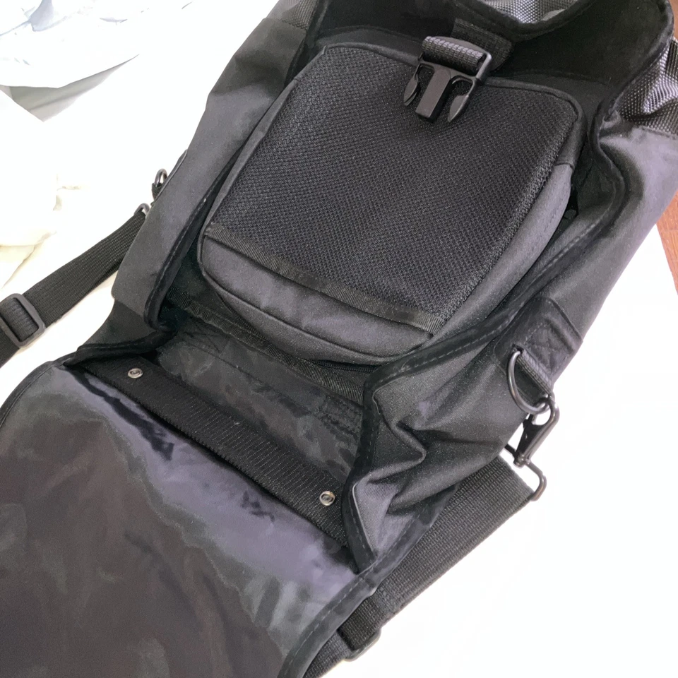 Mochila alforja negra con logotipo de Apple Kensington para computadora portátil *¡LIMPIA!* Foto 4 de 4