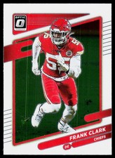 2021 Donruss Optic Frank Clark #36 Kansas City Chiefs