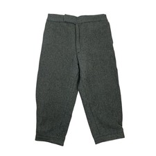 Vintage Wolle Plus Fours S 30 Grün Tweed Kariert Hose Reithosen Golf Jagd