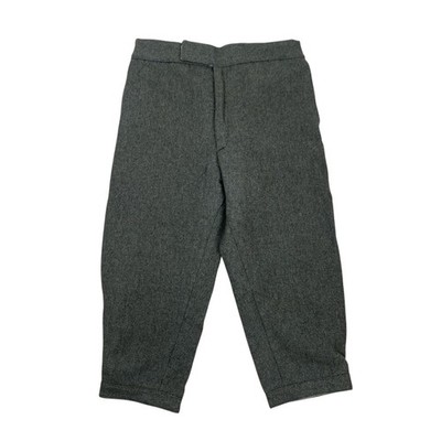 Vintage Wolle Plus Fours S 30 Grün Tweed Kariert Hose Reithosen Golf Jagd