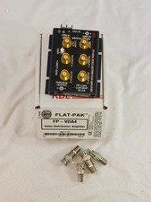 RDL FP-VDA4 Video Distribution Amplifier With PWR Supply/ Bus PWR Pre Owned