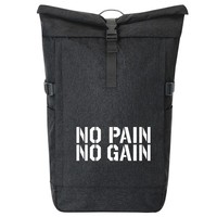 Kurierrucksack No Pain Gain Hantel Geschenkidee No Pain Gain Geschenk PräSent Mi