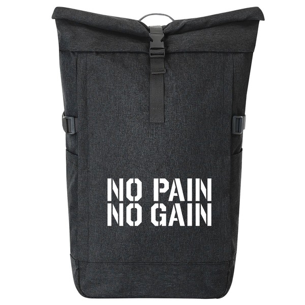 Kurierrucksack No Pain Gain Hantel Geschenkidee No Pain Gain Geschenk PräSent Mi-image