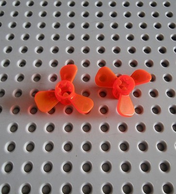 Lego Technic City Rotor Propeller Transparent 2 Stück 6041 A209