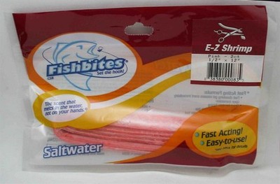 Fishbites 0083 E-Z Shrimp Pink Schnell Wirkender Duft 1/2'' x 13''