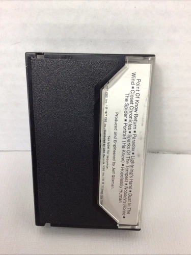 Kansas Point Of No Return Cassette - Picture 2 of 4