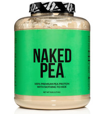 NAKED Pea Protein Powder, Unflavored Vegan Pe...