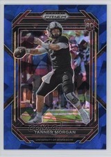 2023 Panini Prizm Draft Picks Blue Ice Prizm 59/99 Tanner Morgan #113 1kx5