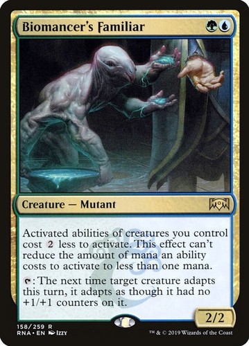 Biomancer's Familiar 158/259 Rare Ravnica Allegiance MTG