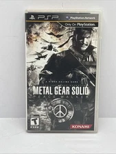 Metal Gear Solid Peace Walker (Sony PSP) Complete - Clean - Tested - Excellent 