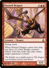 x1 Hunted Dragon - The List R MTG The List M/NM, English