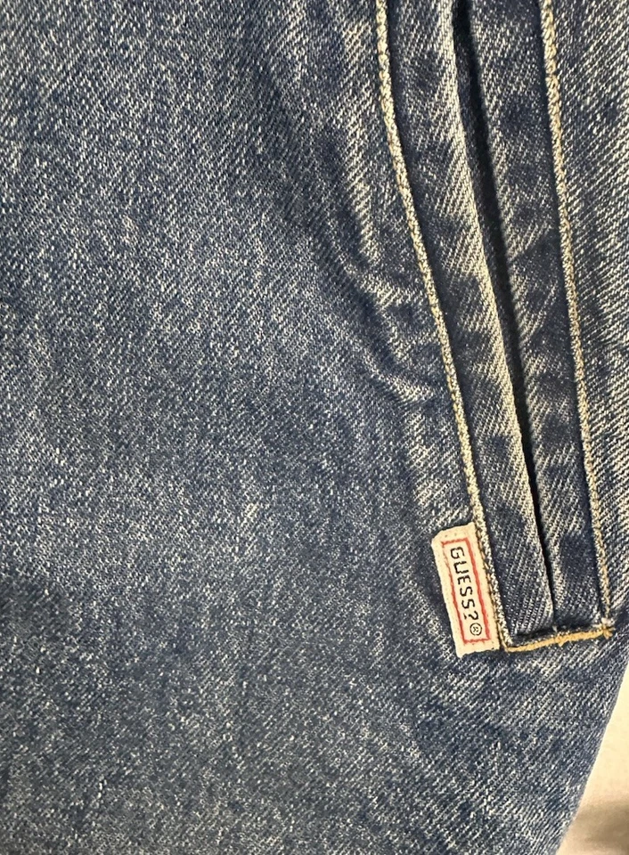 Chaqueta vaquera vintage de los 80’s Guess Georges Marciano para mujer talla L Foto 2 de 4