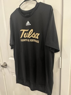 Adidas University Of Tulsa Aeroready Tech Shirt. Strength And