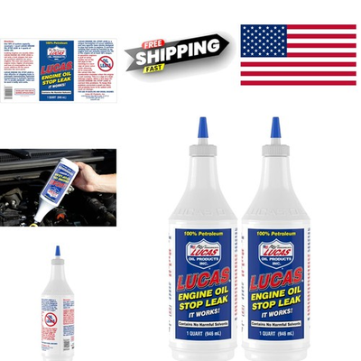 #ad #ad Oil Stop Leak 1 Quart Pack of 2 Raises Oil Pressure Reduces Consumption $52.99