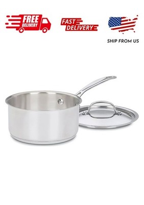Cuisinart 719-18 Chef's Classic Stainless 2-Quart Saucepan with Cover