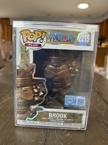 Funko Pop! Brook Bronze Statue #2215 Shop Exclusive - One Piece New!