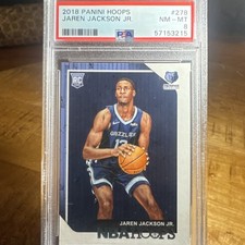 2018 NBA Hoops - Jaren Jackson Jr. RC - #278 PSA 8 - Grizzlies NBA