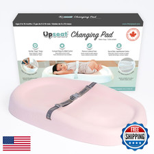 Upseat Baby Changing Pad Non-Slip Grippy Waterproof Cushioned Foam Pink 80 Char