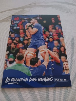 Panini Rugby France Karte C23 La Reception des Renvois Ollivon / Händler