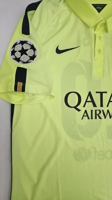 2014/15 NIKE FC BARCELONA #10 MESSI 3RD FOOTBALL SOCCER JERSEY