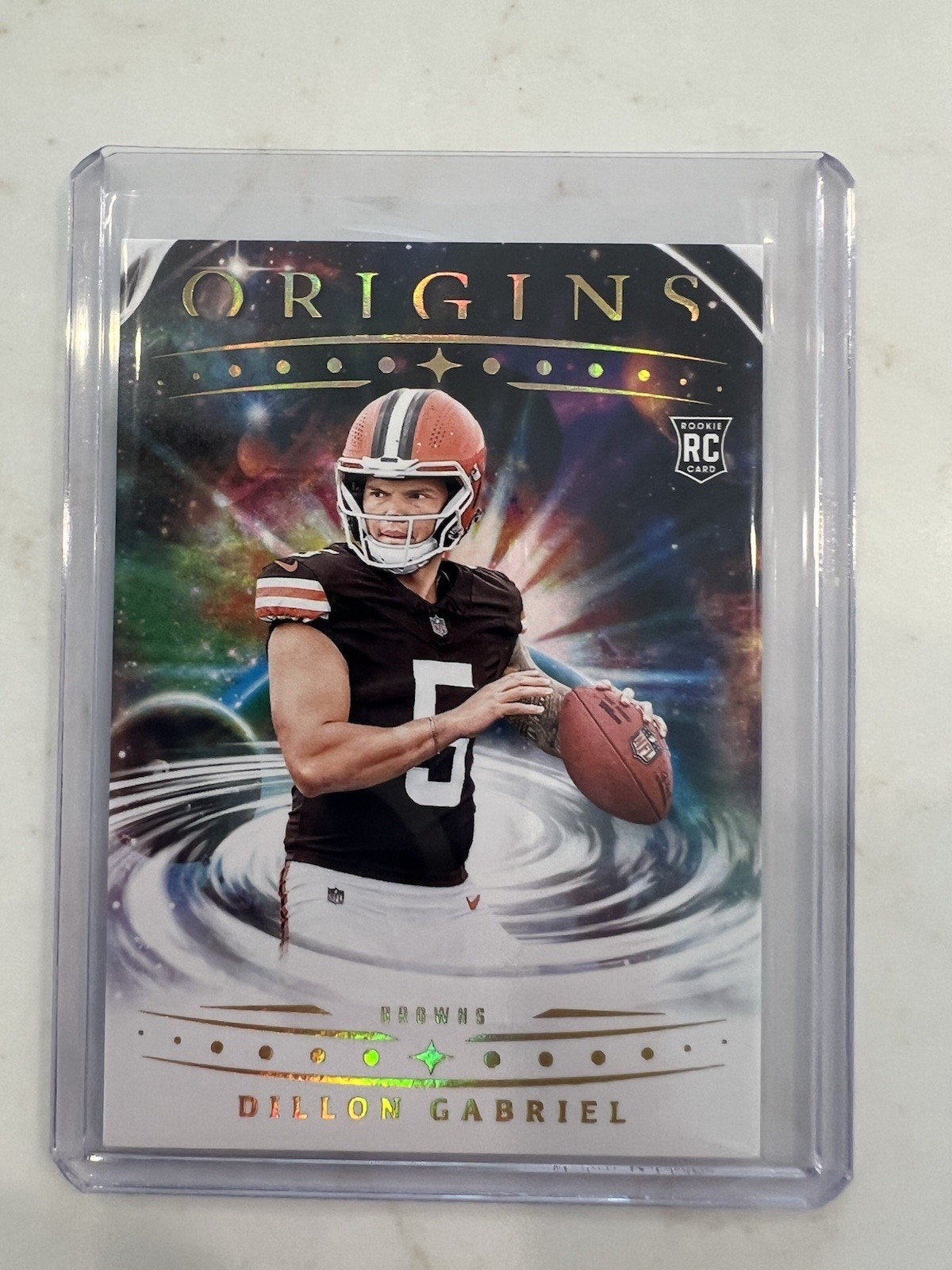 2025 Panini Origins - Rookies Dillon Gabriel Cleveland Browns #115 (RC)