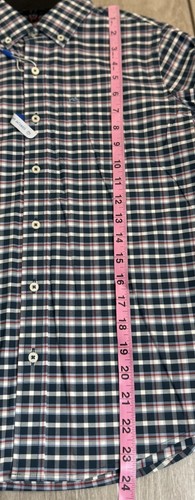 Southern Tide L 12-14 Plaid Sports Shirt Boys Coastal Passage Button Down NWT - Picture 8 of 10
