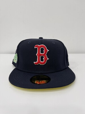 Boston Red Sox New Era Citrus Pop World Series 2004 Blue Fitted Cap Hat 7 1/2