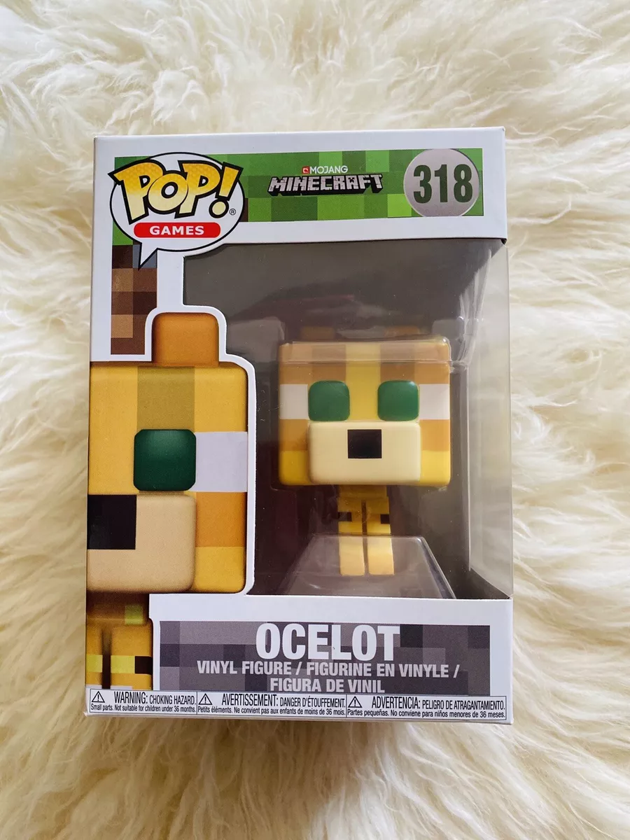 FUNKO POP! Games: Minecraft - OCELOT (318) Collectible Figure - NEW