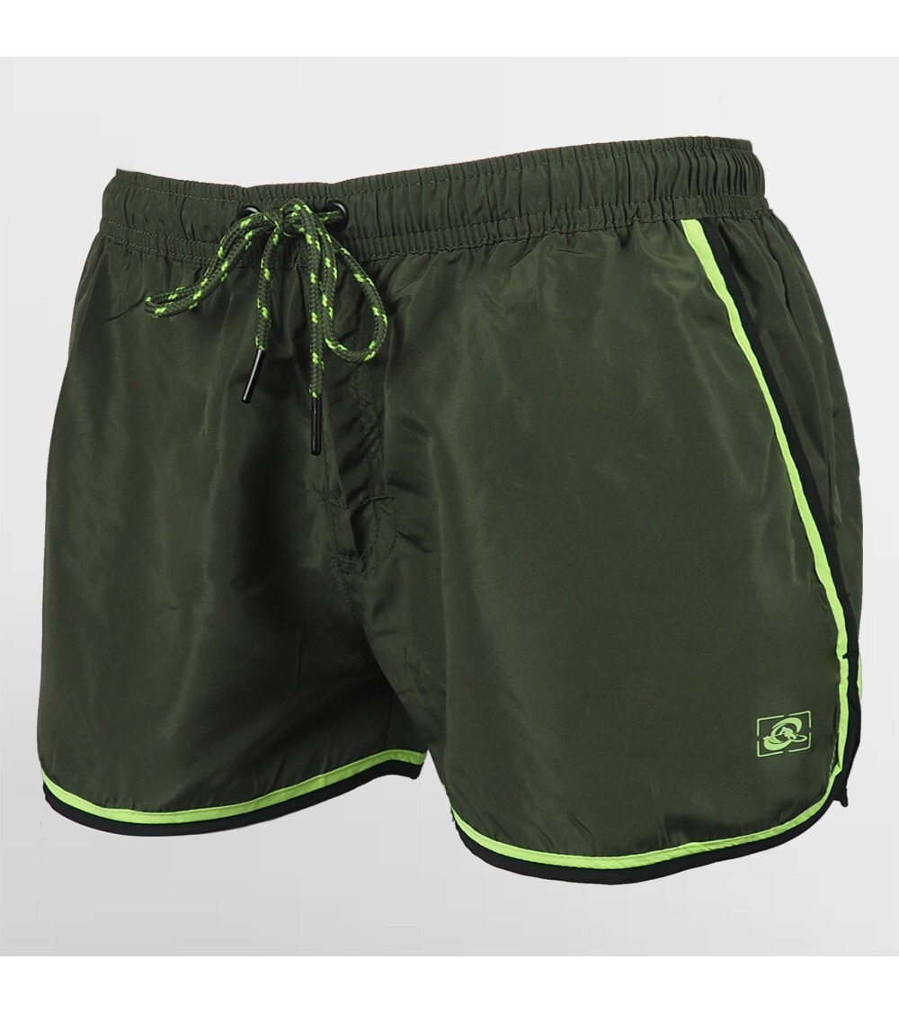 Pantalón Corto Mujer Totsol Bandas Liso