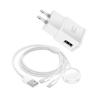 2/3 in 1 Fast Charger For Apple Watch S10/9/8/7/6/5/4/3/2/SE iPhone 5~14 Series