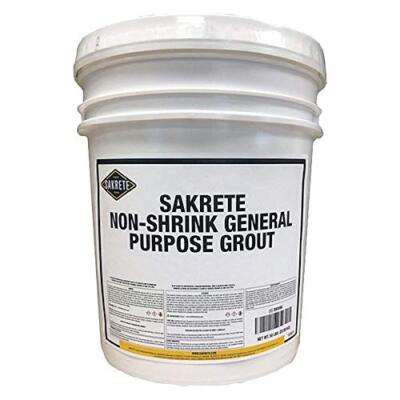 Non-Shrink Grout, 50 lb, Gray, 0.42 cu. ft.