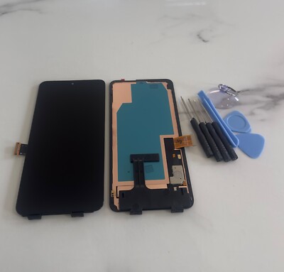 Original OLED Google Pixel 8 Pro GC3VE LCD Display Touchscreen Ersatz + Rahmen