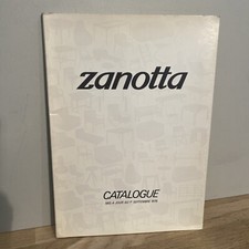 Ancien Catalogue Zanotta 1978